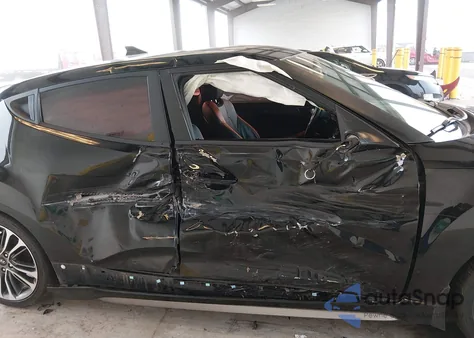 2016 Hyundai Veloster Turbo from USA, damaged, VIN KMHTC6AE0GU283371